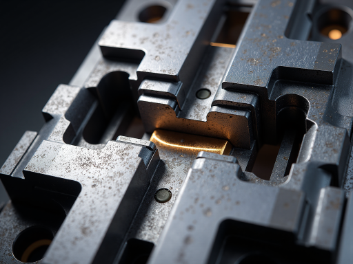 GTH8直线模组产品外观，黑色表面处理，中等尺寸，结构稳固